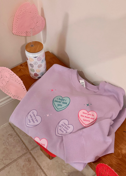 TS Candy Hearts Sweatshirt