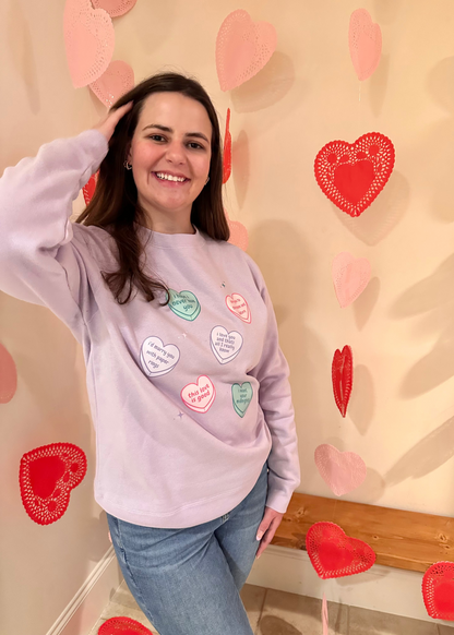 TS Candy Hearts Sweatshirt