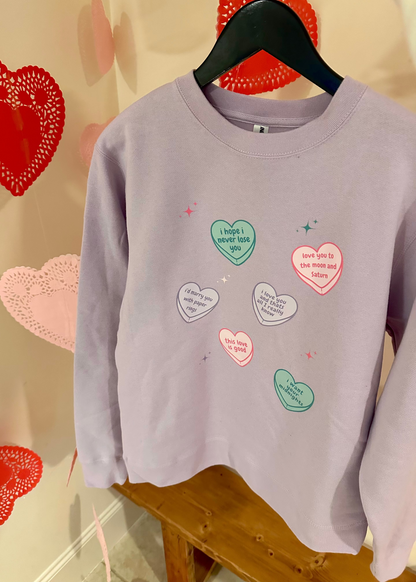TS Candy Hearts Sweatshirt