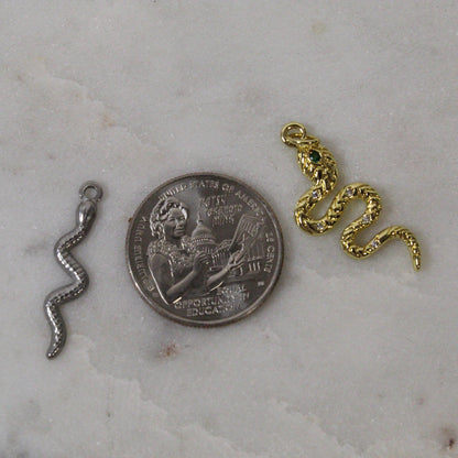 Textured Snake Charm Set