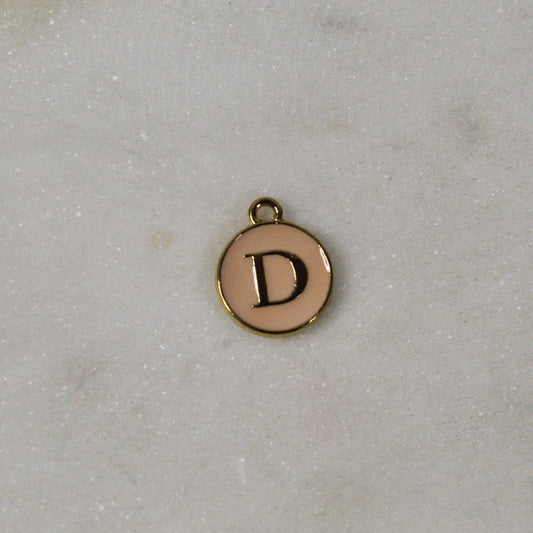 Double Sided Taupe and Gold Letters