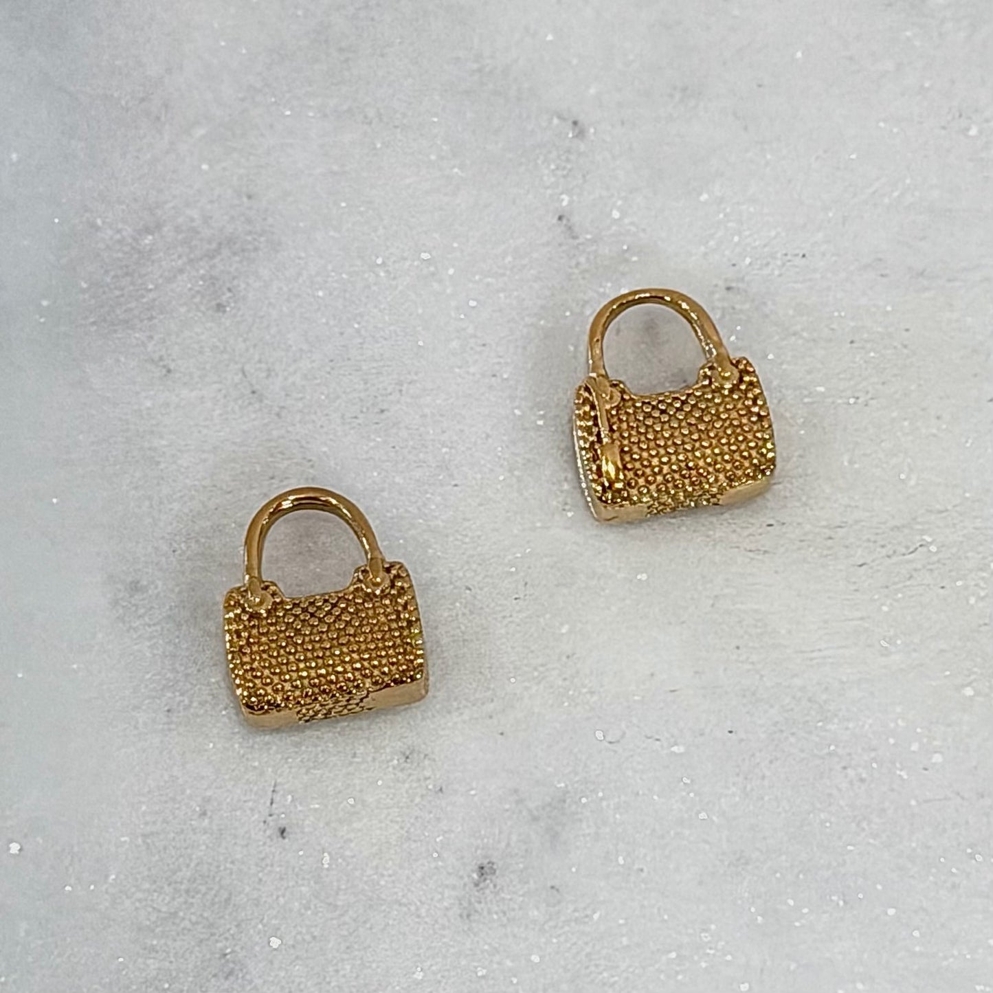 Gold Mini Purse Charm