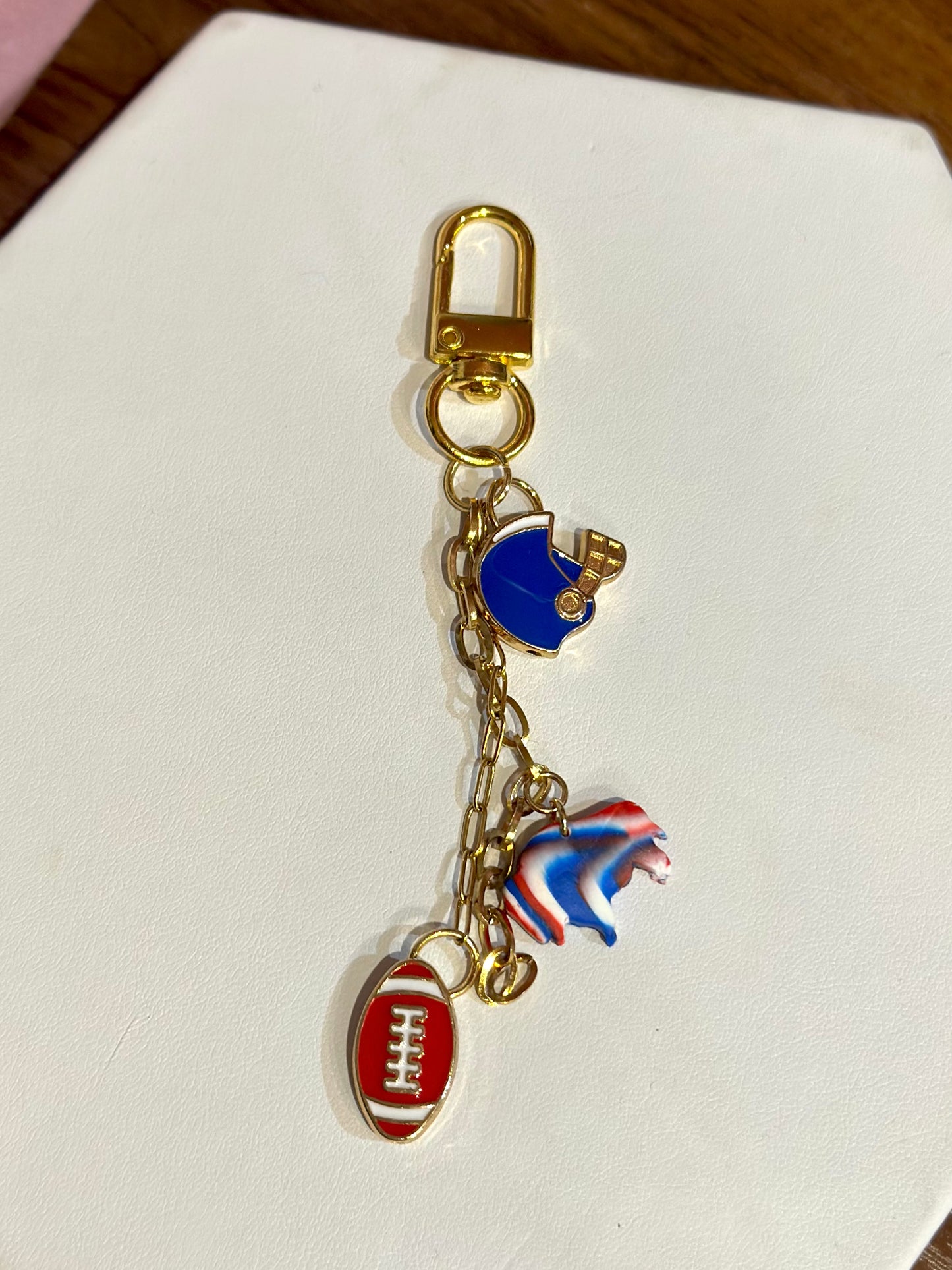 Buffalo Football Keychain