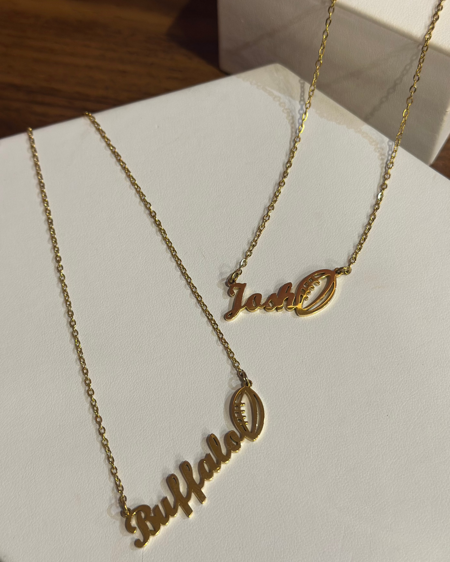 Script Necklace | Buffalo or Josh