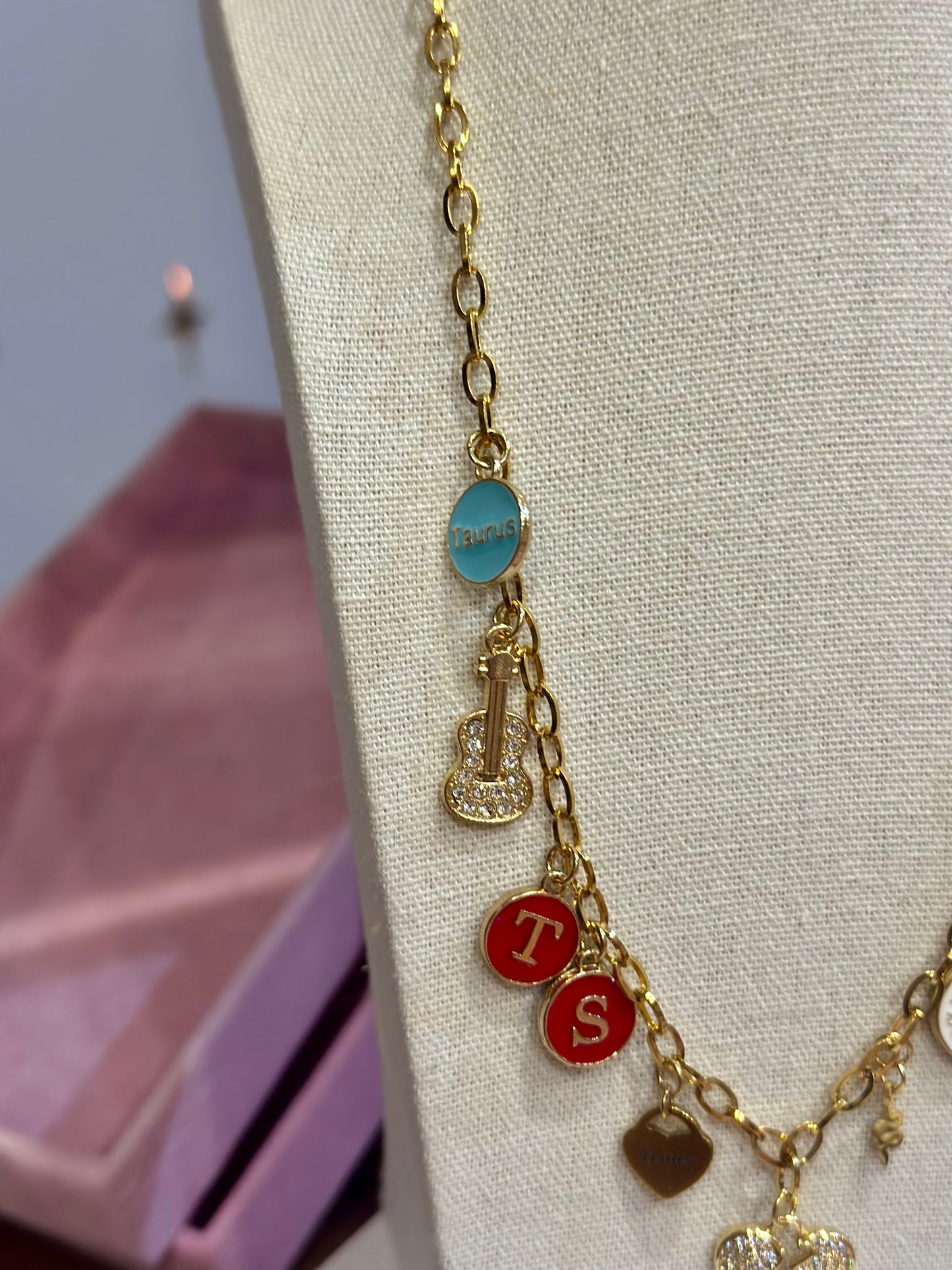 It Was Rare I Was There Eras Charm Necklace