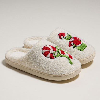 Grinch Holiday Slippers