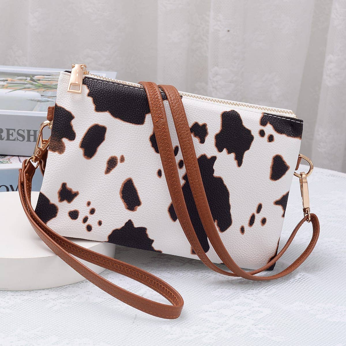 Three Compartments Crossbody Bag (5 Colors)