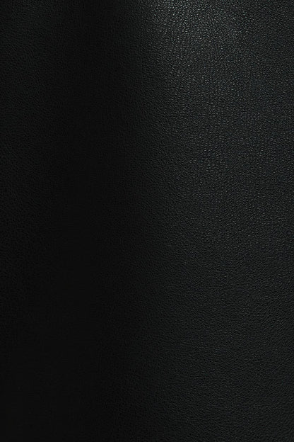 High Waist Black Faux Leather Pants