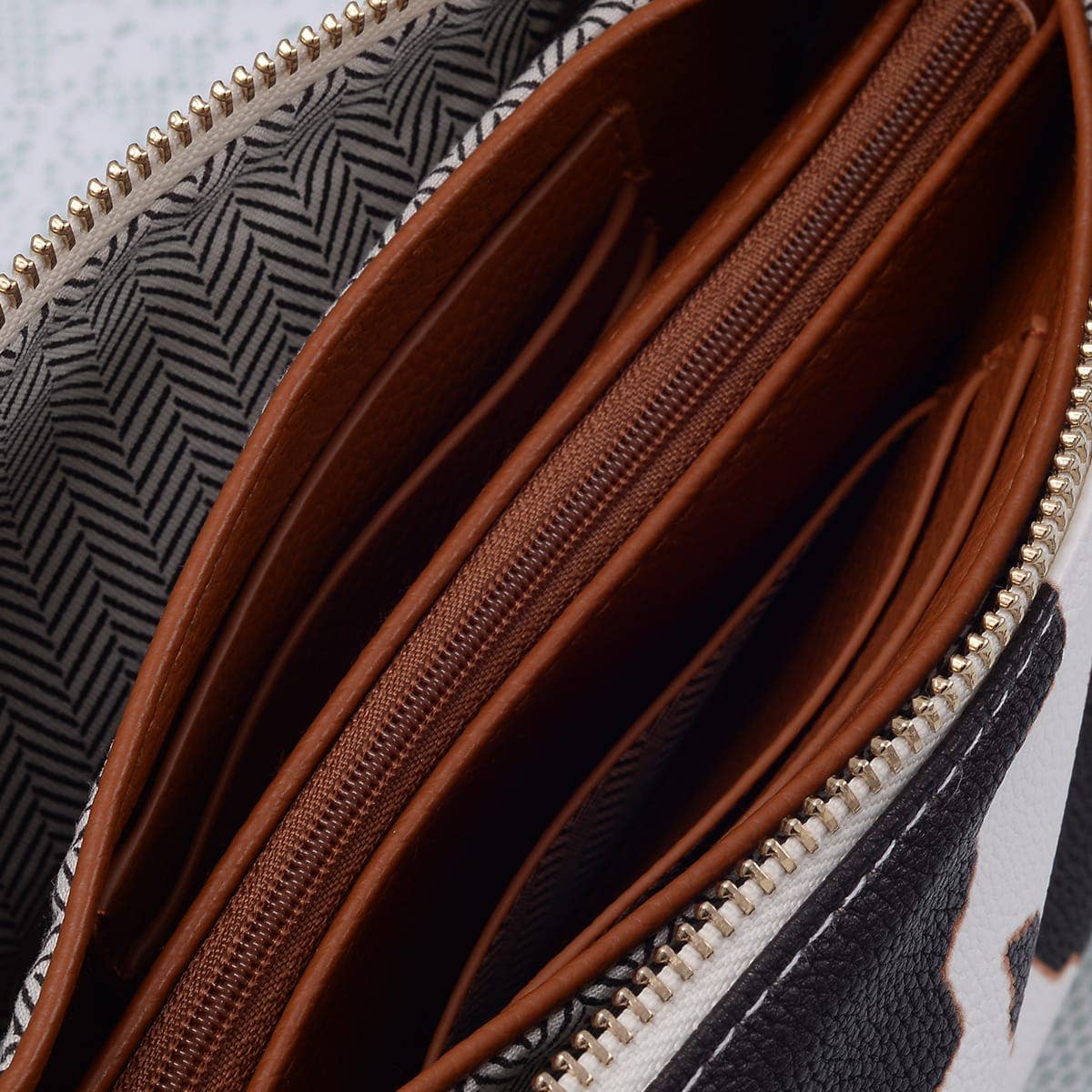 Three Compartments Crossbody Bag (5 Colors)