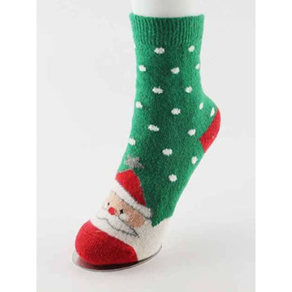 Cozy Christmas Crew Socks