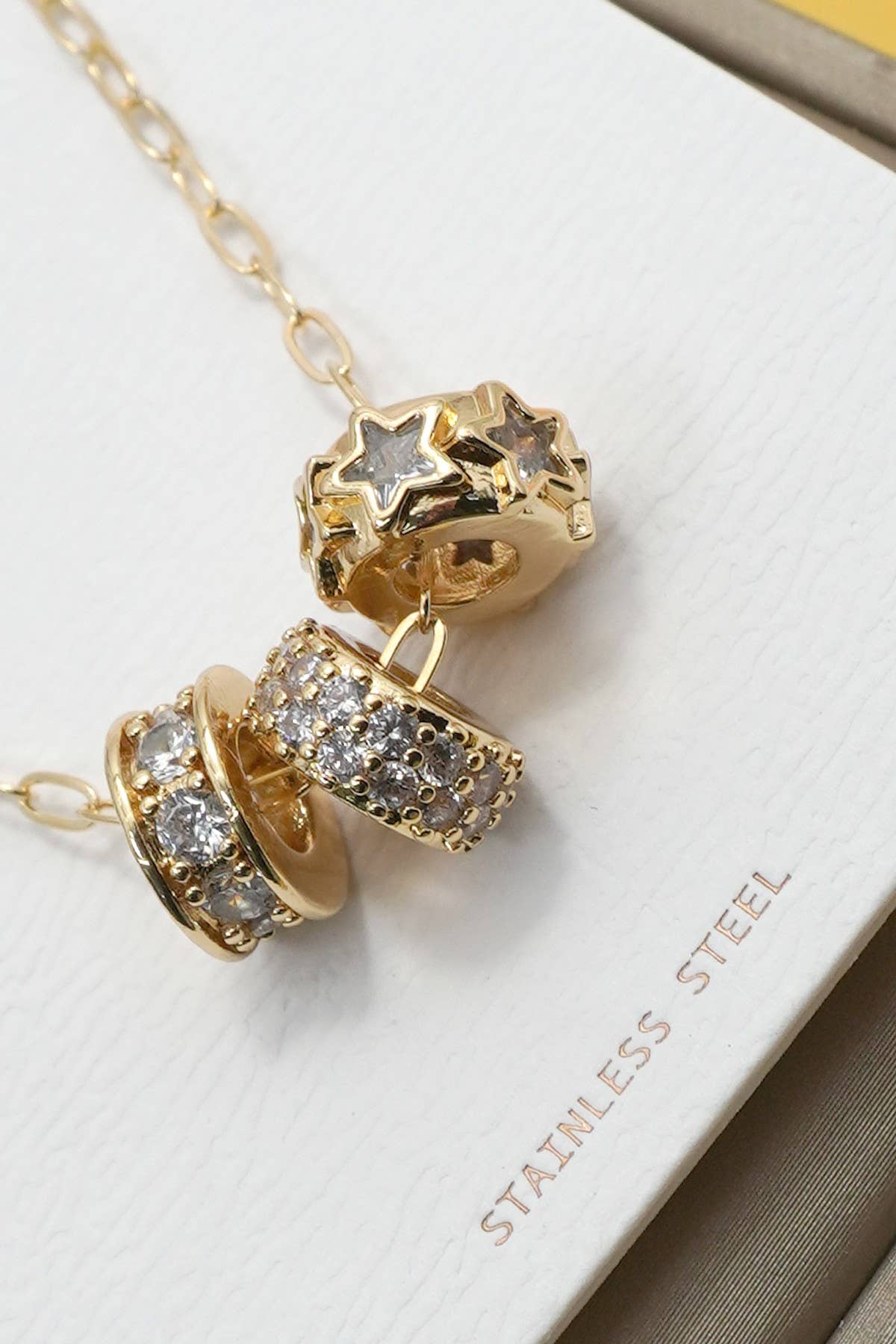 Triple Charm Necklace