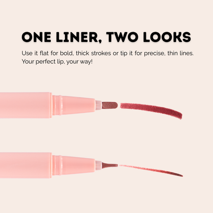 Stay Pout Marker Lipliner Stain - Rosewood