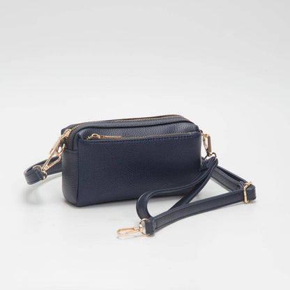 Boxy Zippered Crossbody Bag (4 Colors)