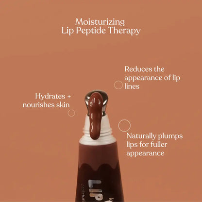 Lip Syrup Peptide Lip Gloss - Clear Mint
