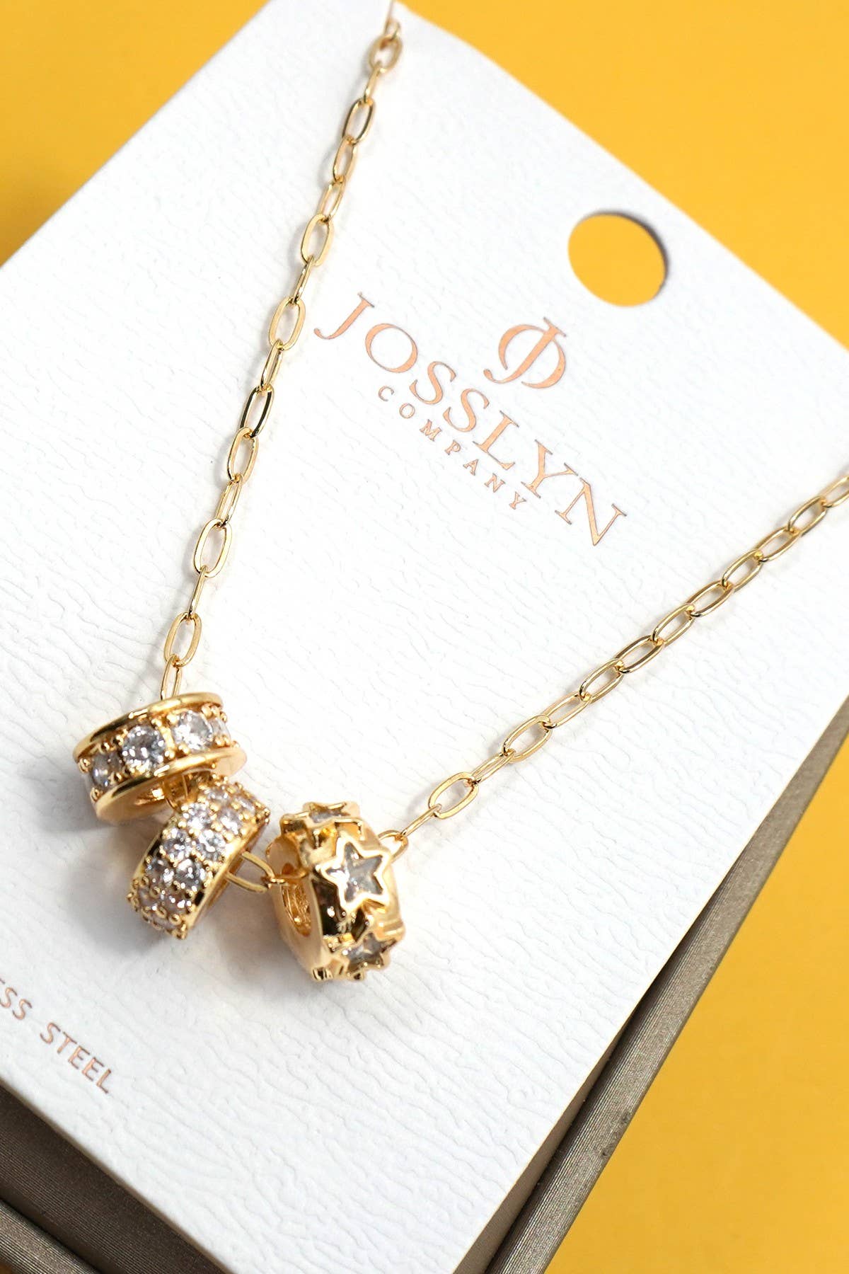 Triple Charm Necklace