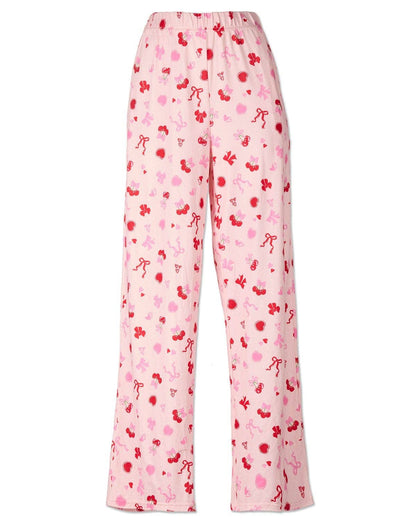 Cherry & Bows PJ Pants In Gift Bag