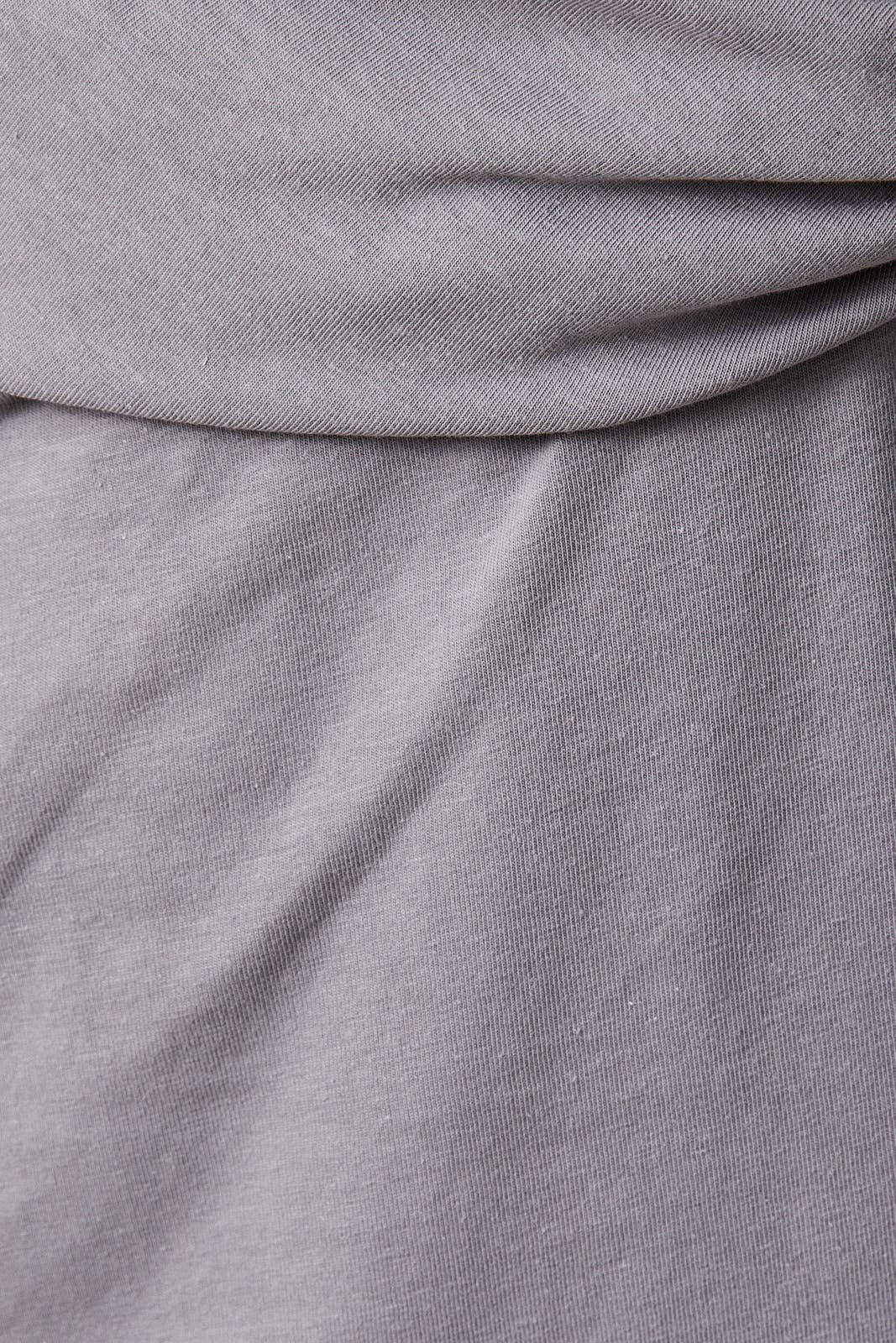 Slate Short Sleeve Waist Tie Maxi Dress