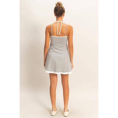 Spaghetti Strap Mini Dress