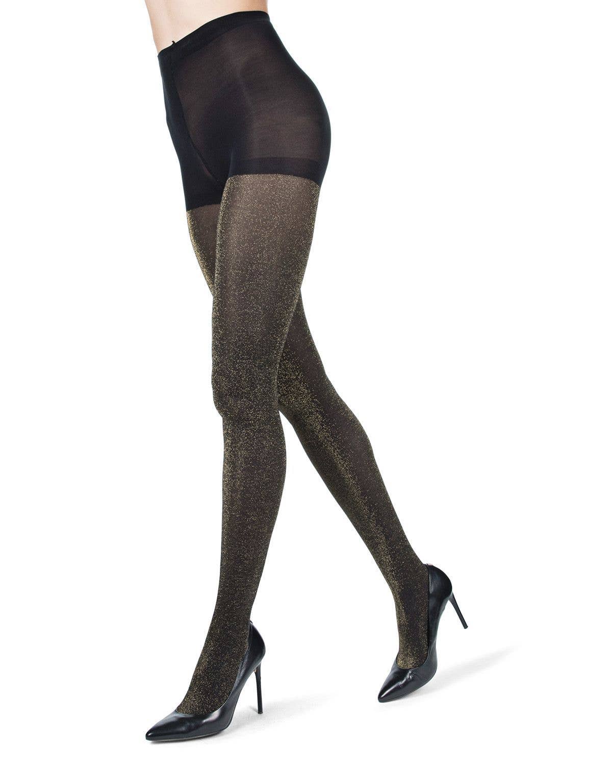 Glitter Opaque Tights