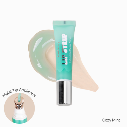 Lip Syrup Peptide Lip Gloss - Clear Mint
