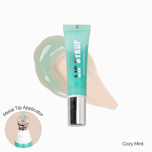 Lip Syrup Peptide Lip Gloss - Clear Mint