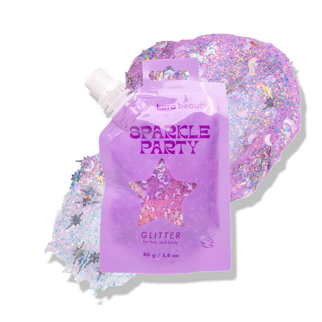 Sparkle Party Glitter Body/Hair Gel