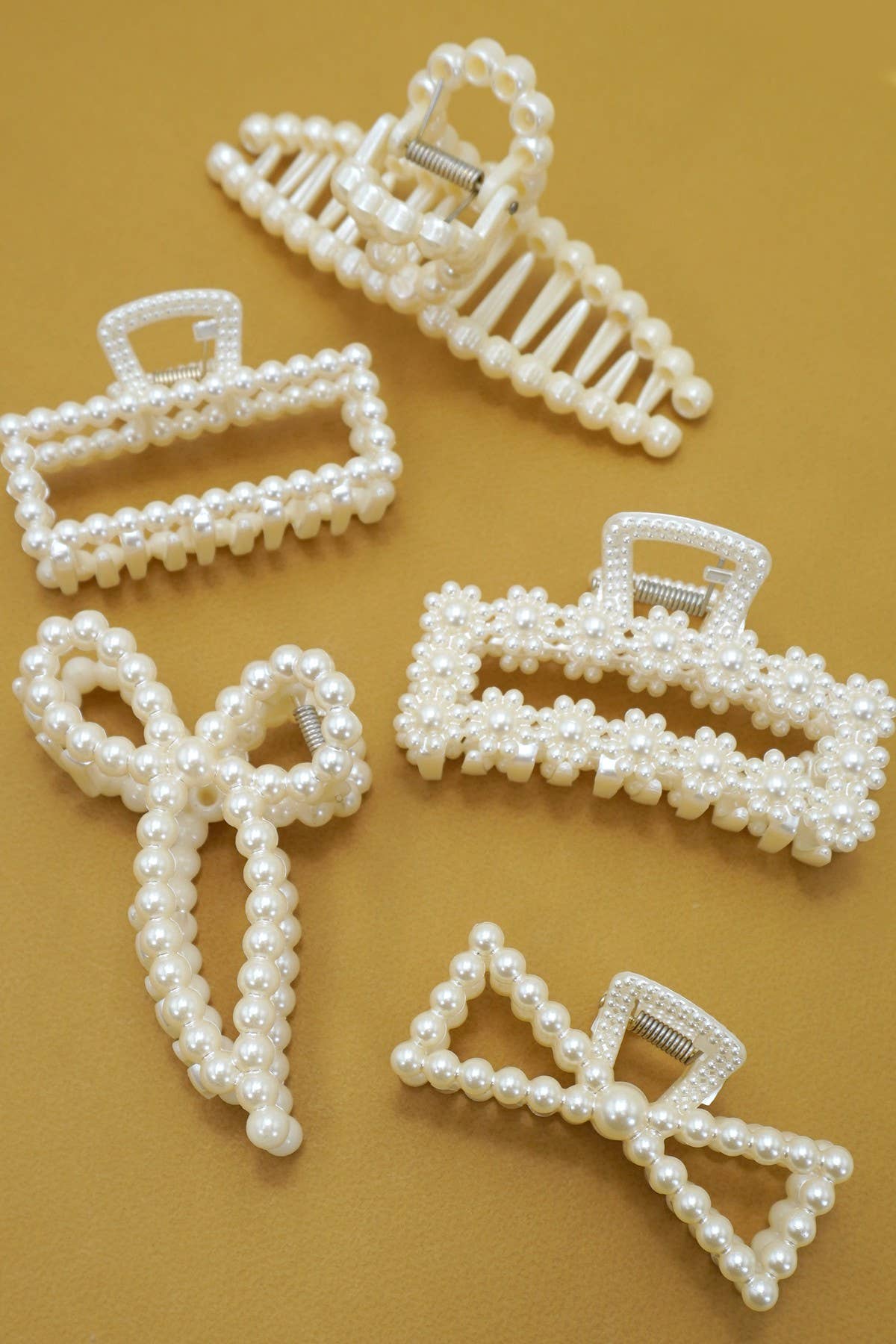 Pearl Claw Clips